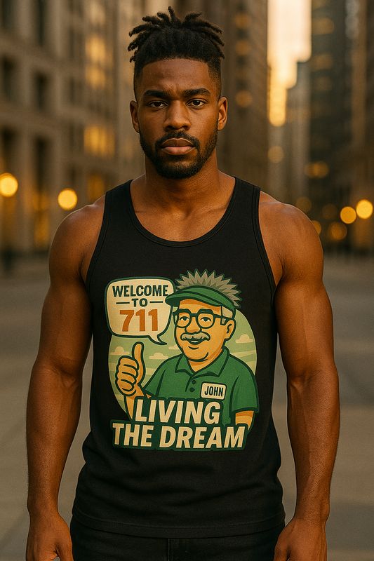 Men’s “Living the Dream” ft. John Tank – Built for the Hustle, Made for the Heat